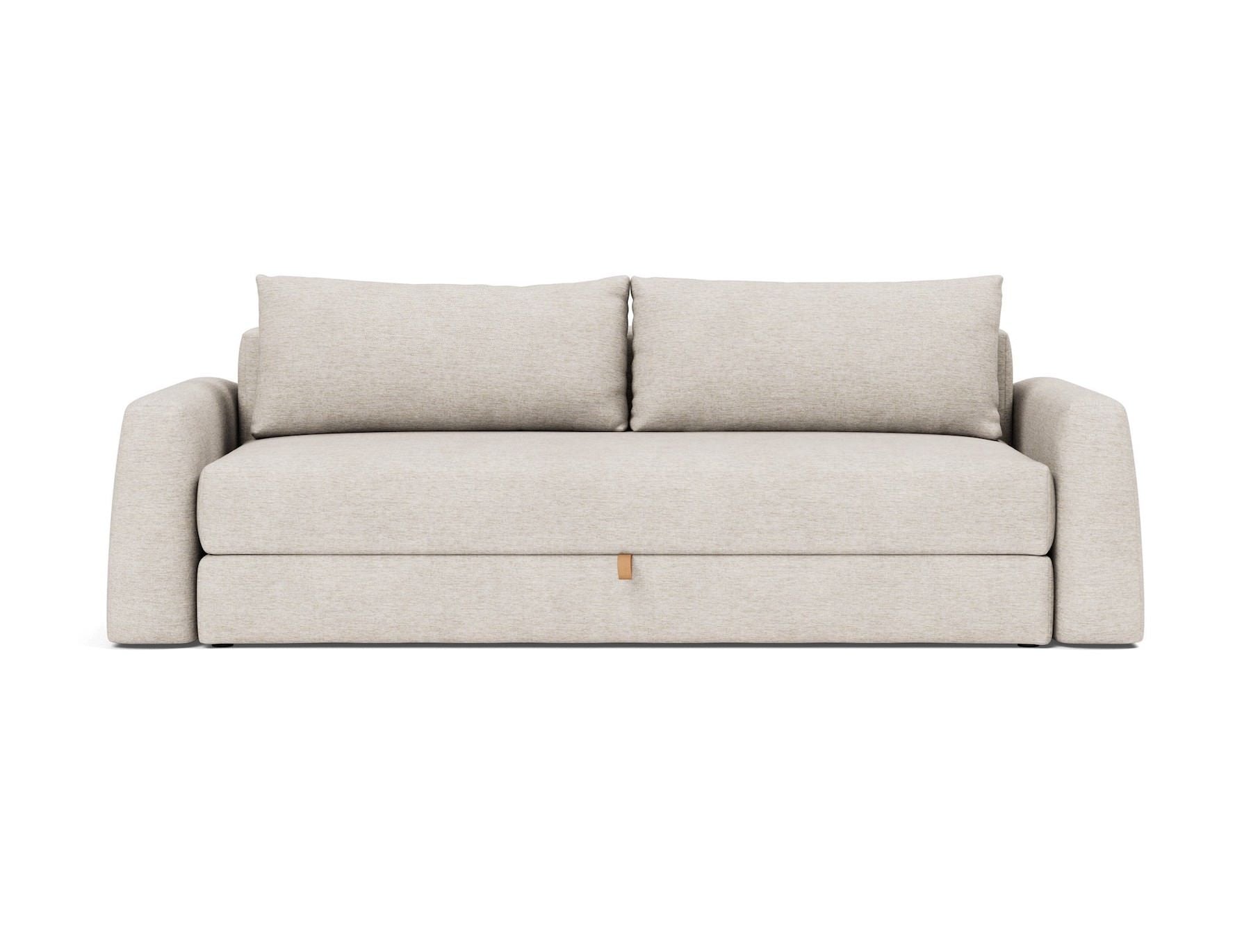 Divano letto matrimoniale con braccioli Cone - 470 Yuveno Natural