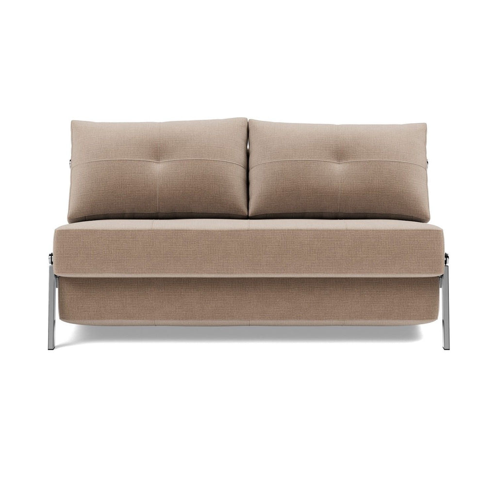 Divano letto matrimoniale trasformabile 140 cm Cubed - 417 Esina Mocha