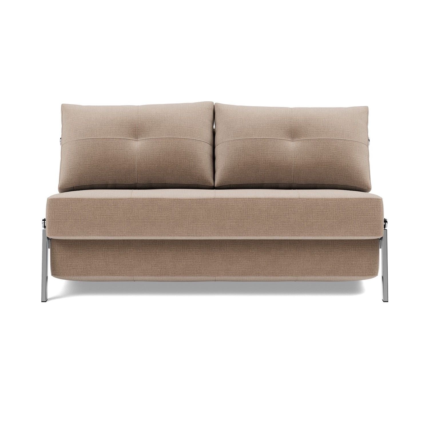 Divano letto matrimoniale trasformabile 140 cm Cubed - 417 Esina Mocha