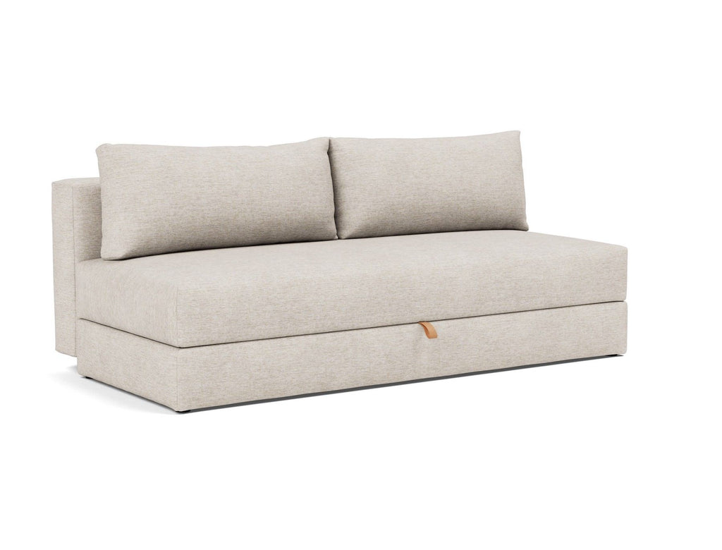 Divano letto matrimoniale con contenitore uso quotidiano Osvald - 470
Yuveno Natural