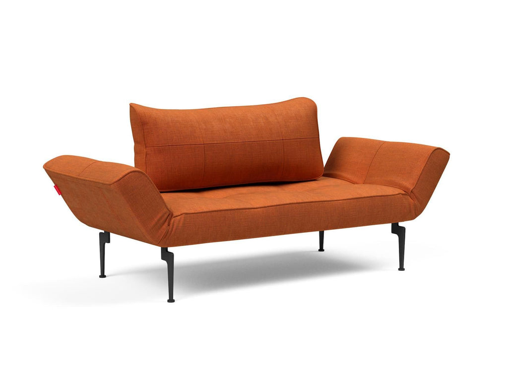 Divano letto singolo Zeal - 412 Esina, Rust Orange