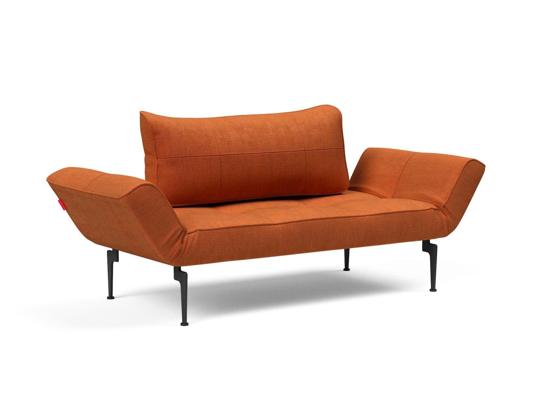 Divano letto singolo Zeal - 412 Esina, Rust Orange
