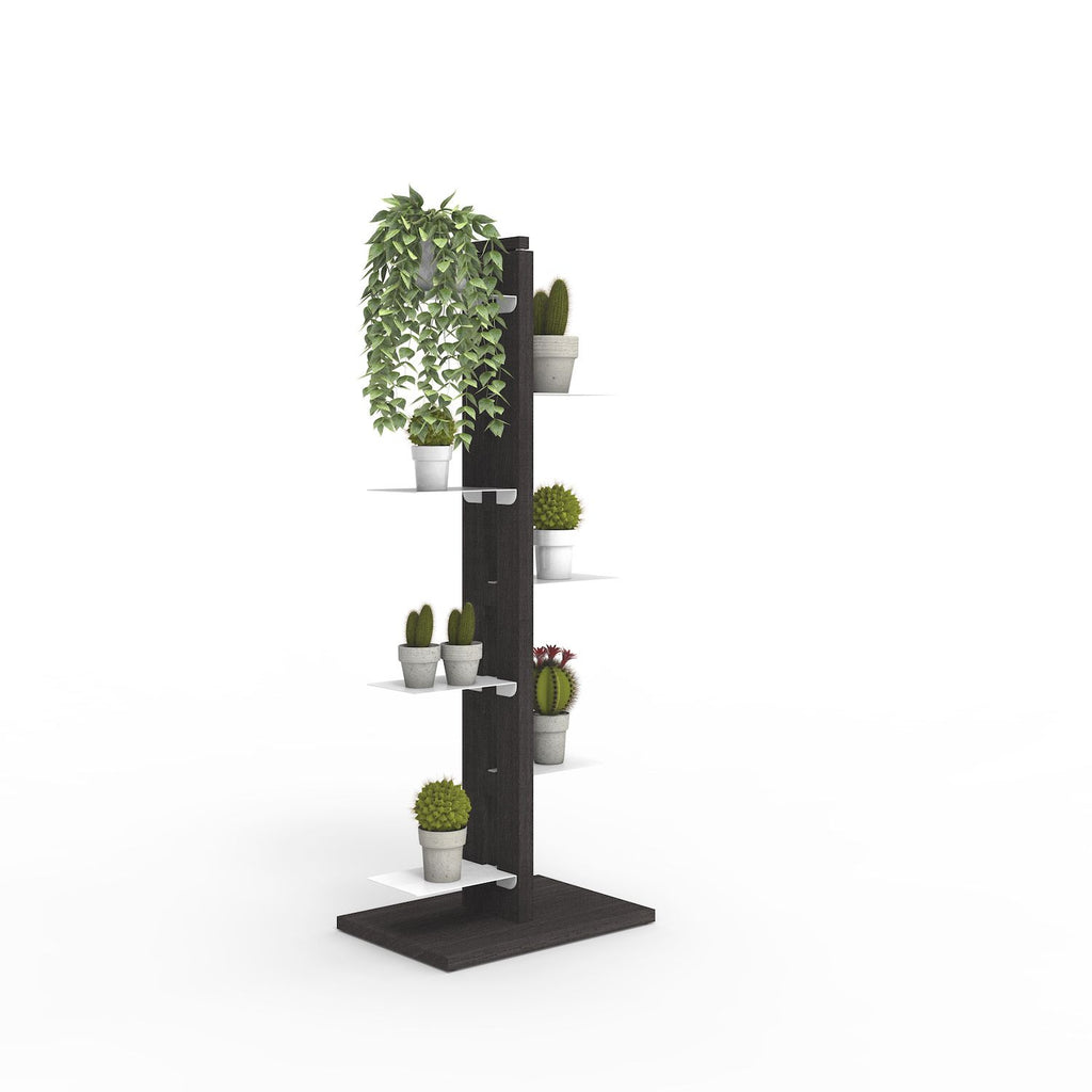 Portavasi da interno verticale in legno Zia Flora