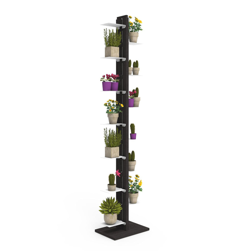 Portavasi da interno verticale in legno Zia Flora