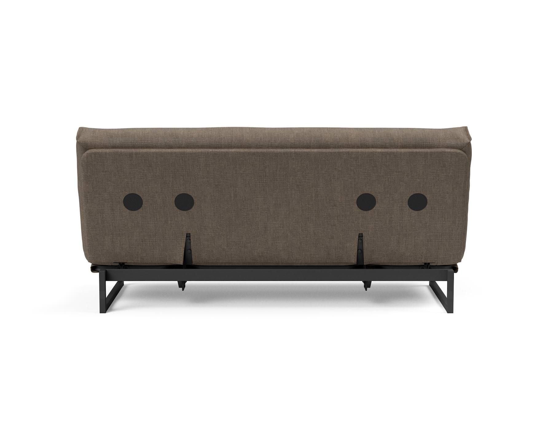 Divano letto matrimoniale design nordico 140x200 cm Fraction 140