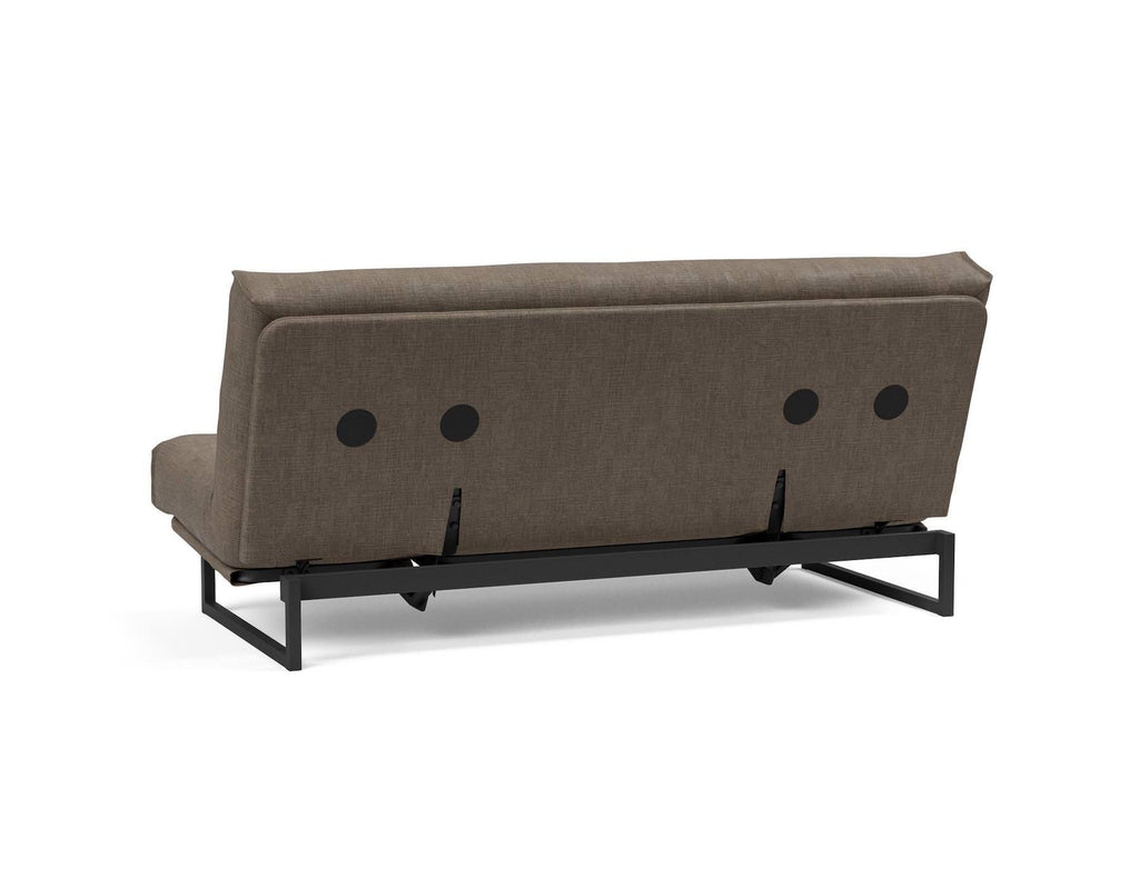 Divano letto matrimoniale design nordico 140x200 cm Fraction 140