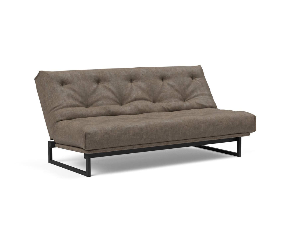 Divano letto matrimoniale design nordico 140x200 cm Fraction 140