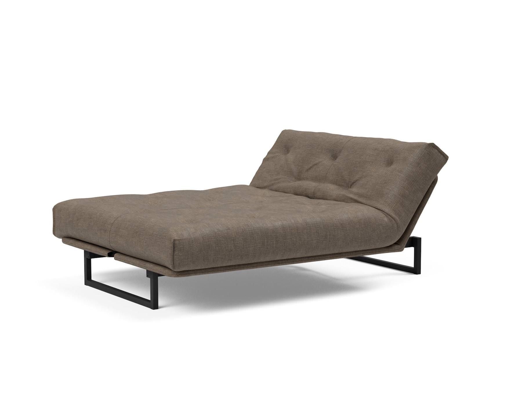 Divano letto matrimoniale design nordico 140x200 cm Fraction 140