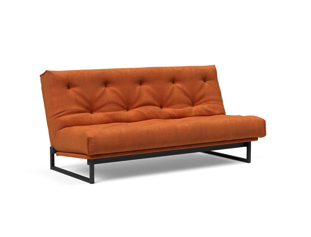Divano letto matrimoniale design nordico 140x200 cm Fraction 140