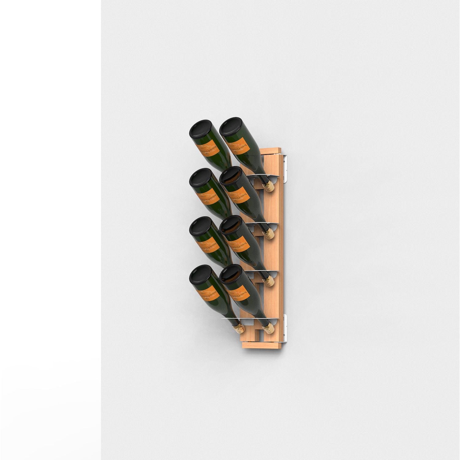 Portabottiglie vino in legno da parete Zia Gaia Mono