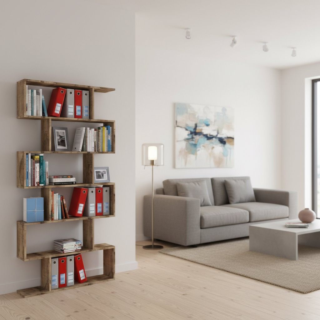 Libreria a giorno moderna Lombard Maple