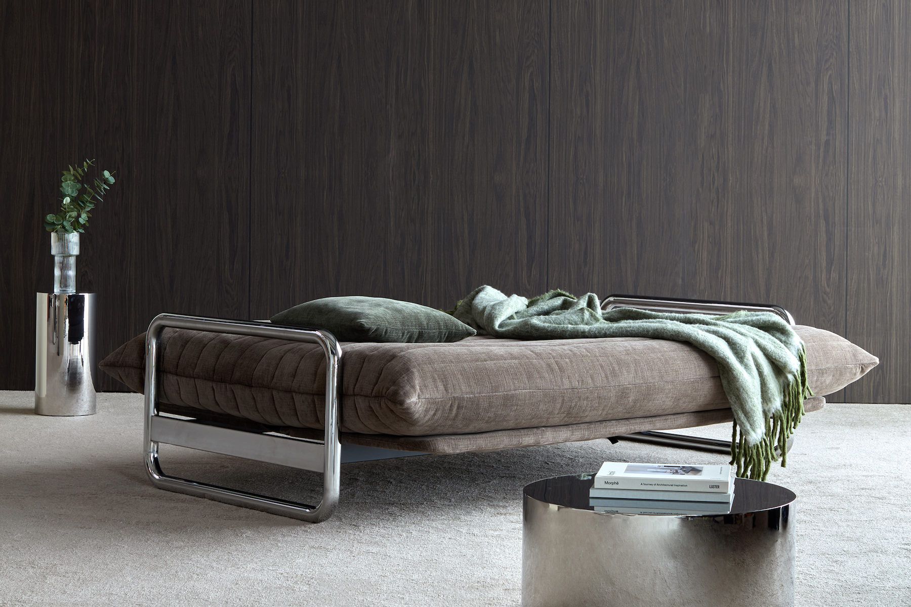 Divano letto matrimoniale sfoderabile uso quotidiano Lomira Quiltus - 411
Esina Cedar Brown