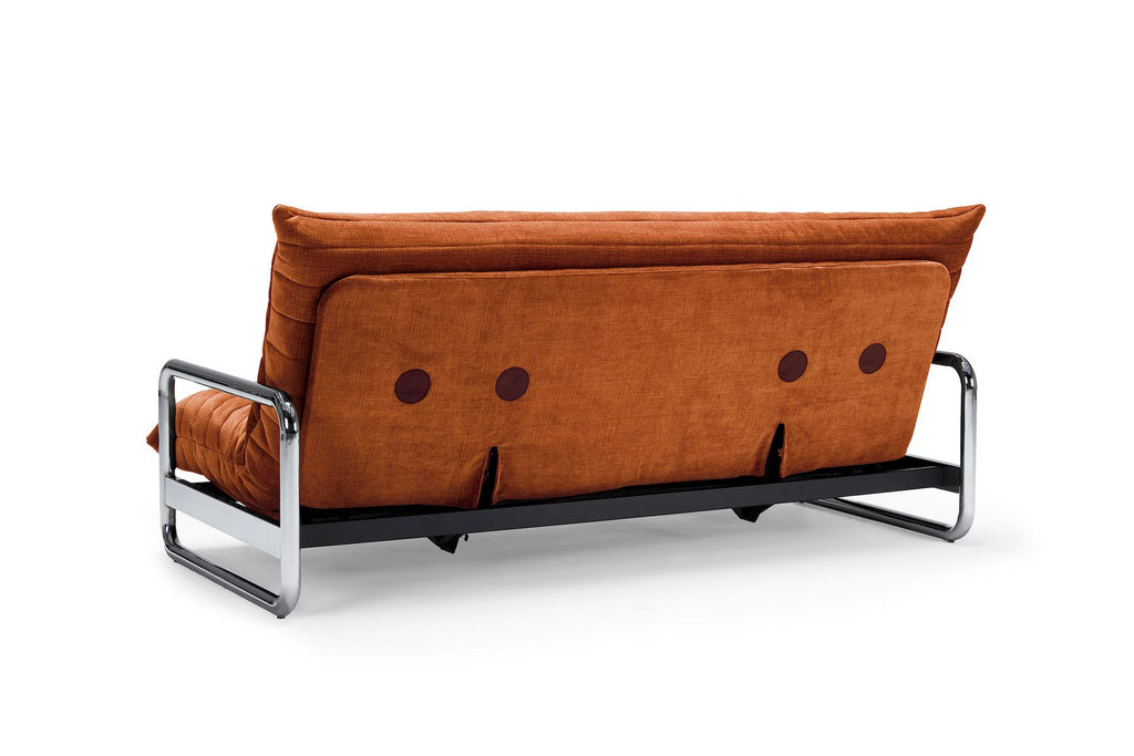 Divano letto matrimoniale sfoderabile uso quotidiano Lomira Quiltus - 412
Esina Rust Orange