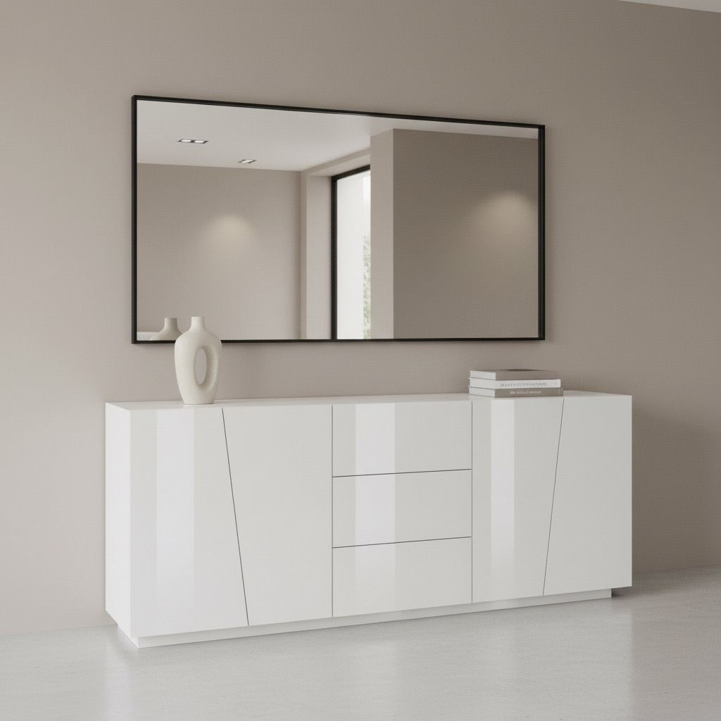 Madia moderna Annabel 4A/3C White