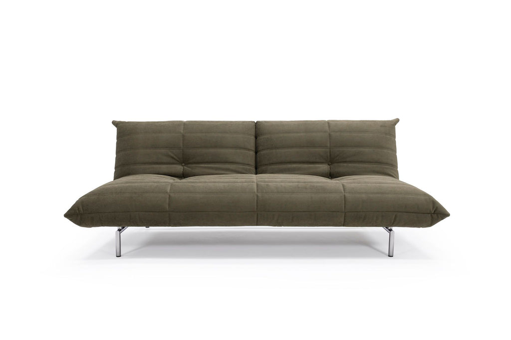 Divano letto una piazza e mezza design moderno Mikunjo - 316 Cordufine Pine Green