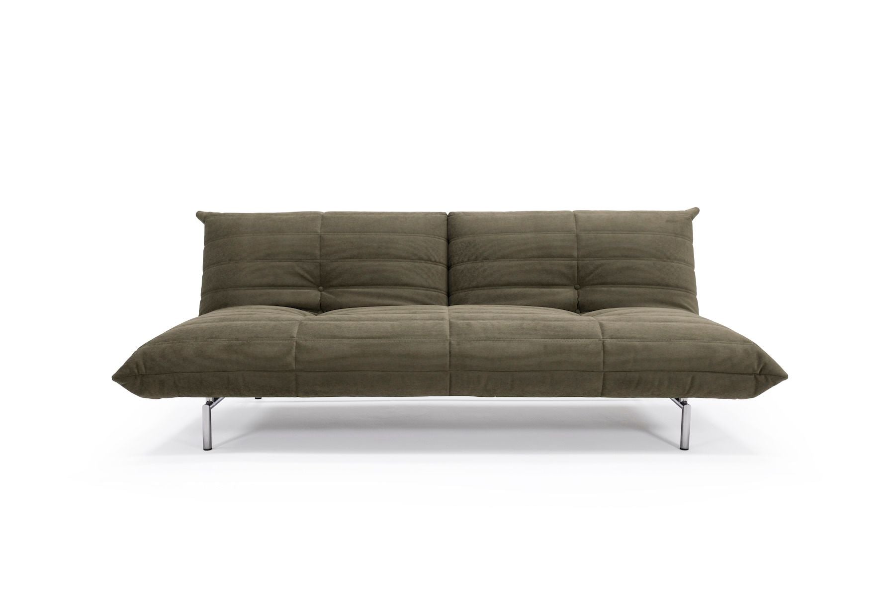 Divano letto una piazza e mezza design moderno Mikunjo - 316 Cordufine Pine Green