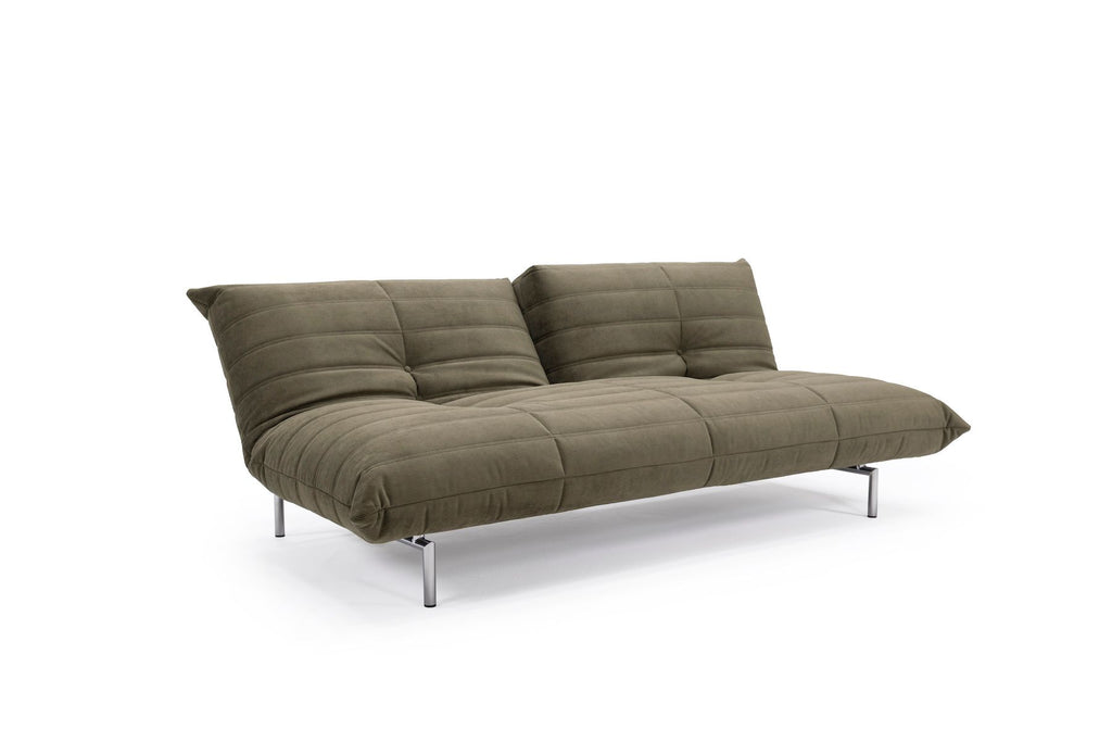 Divano letto una piazza e mezza design moderno Mikunjo - 316 Cordufine Pine Green