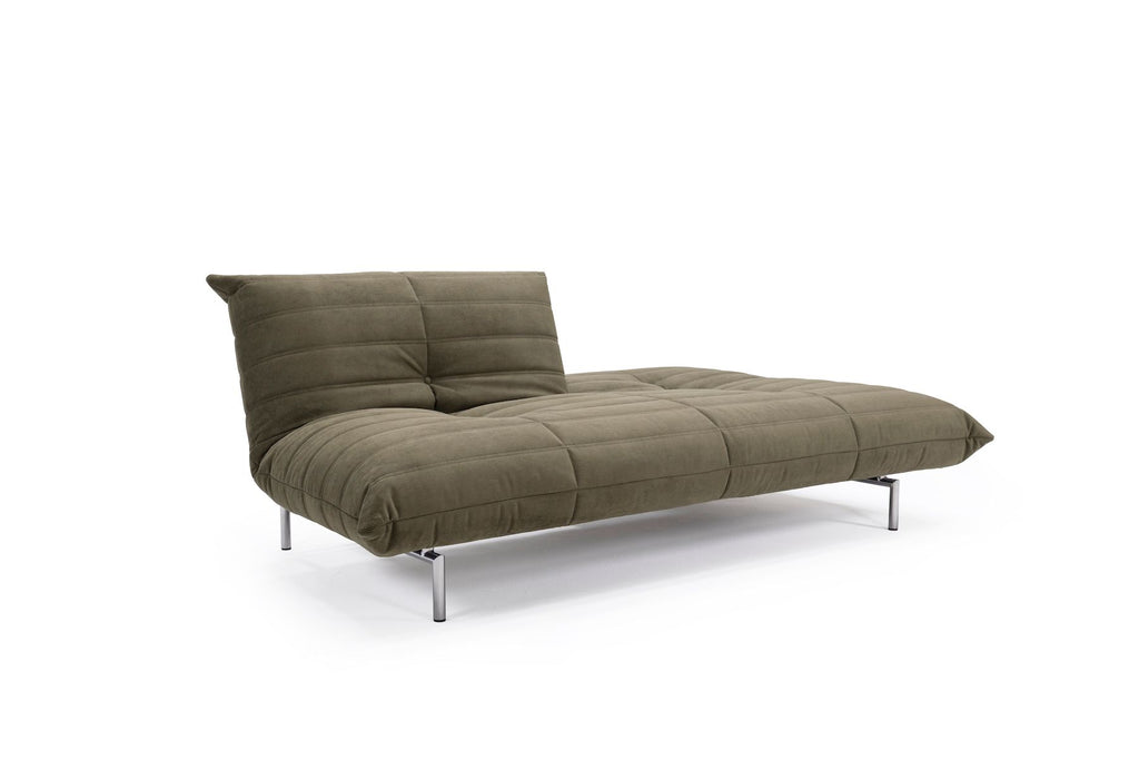 Divano letto una piazza e mezza design moderno Mikunjo - 316 Cordufine Pine Green