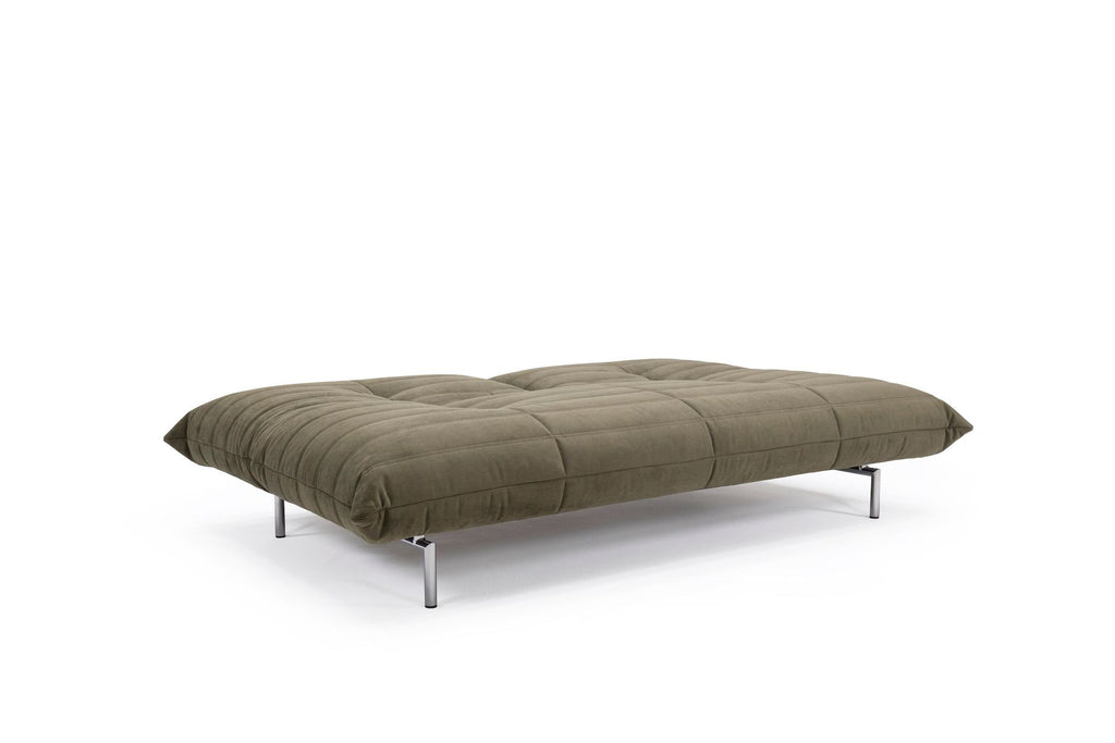 Divano letto una piazza e mezza design moderno Mikunjo - 316 Cordufine Pine Green