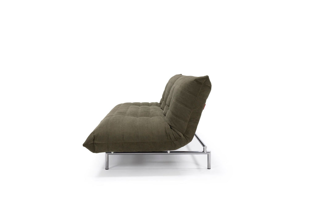 Divano letto una piazza e mezza design moderno Mikunjo - 316 Cordufine Pine Green