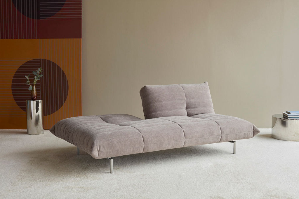 Divano letto una piazza e mezza design moderno Mikunjo - 418 Esina, Truffle