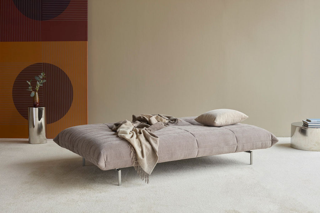 Divano letto una piazza e mezza design moderno Mikunjo - 418 Esina, Truffle