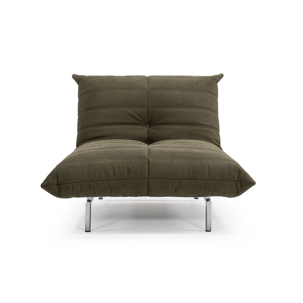Poltrona da salotto design moderno Mikunjo - 316 Cordufine Pine Green