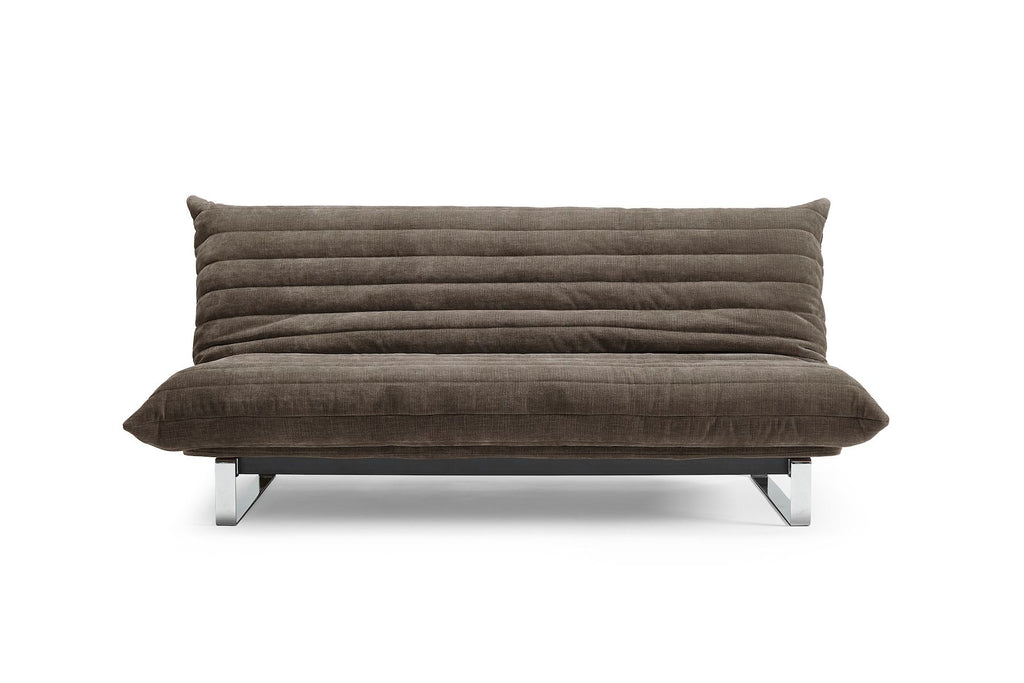 Divano letto matrimoniale sfoderabile Minimum Quiltus - 411 Esina Cedar Brown