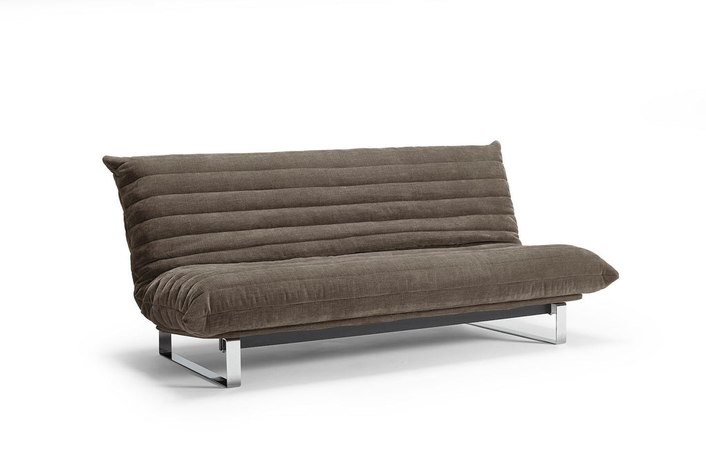 Divano letto matrimoniale sfoderabile Minimum Quiltus - 411 Esina Cedar Brown