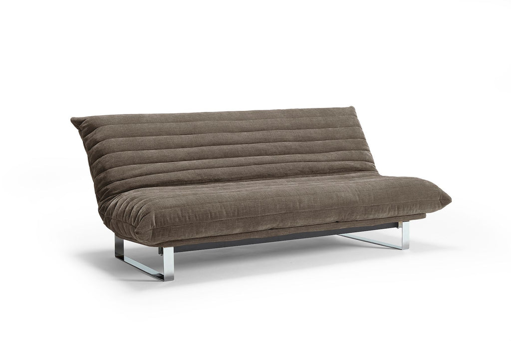 Divano letto matrimoniale sfoderabile Minimum Quiltus - 411 Esina Cedar Brown