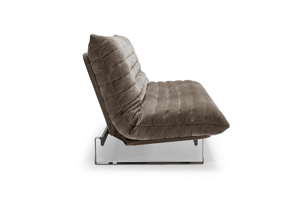 Divano letto matrimoniale sfoderabile Minimum Quiltus - 411 Esina Cedar Brown