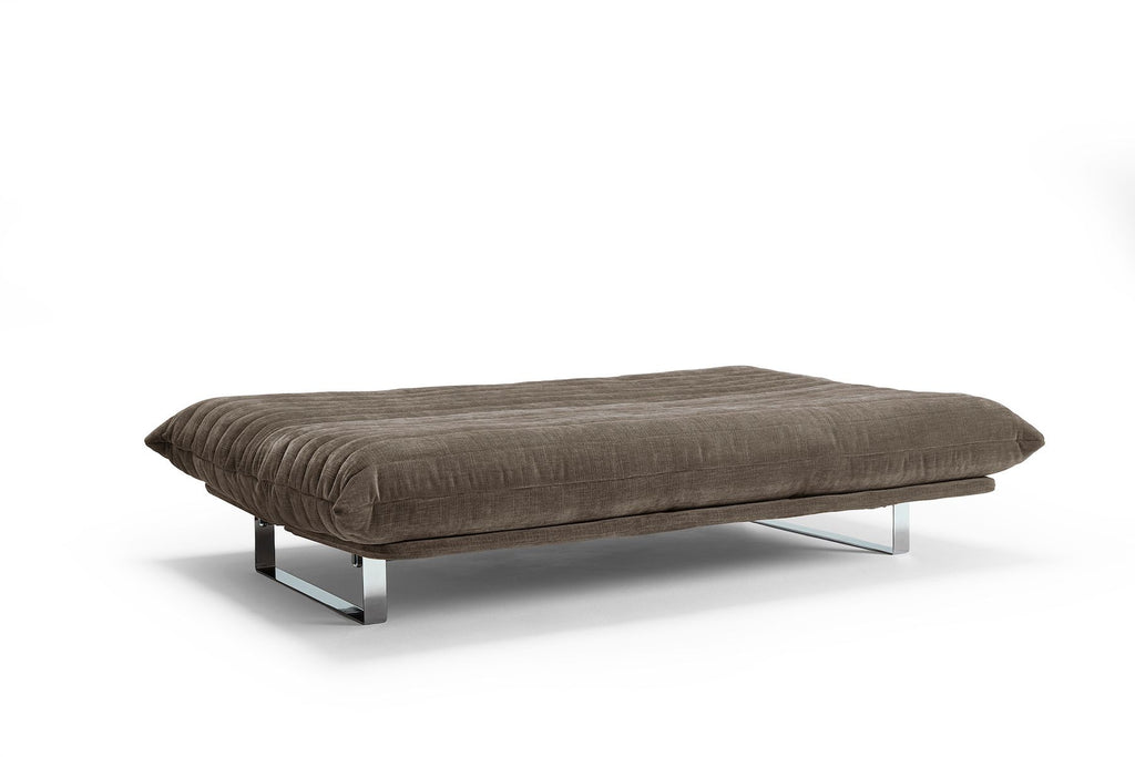 Divano letto matrimoniale sfoderabile Minimum Quiltus - 411 Esina Cedar Brown