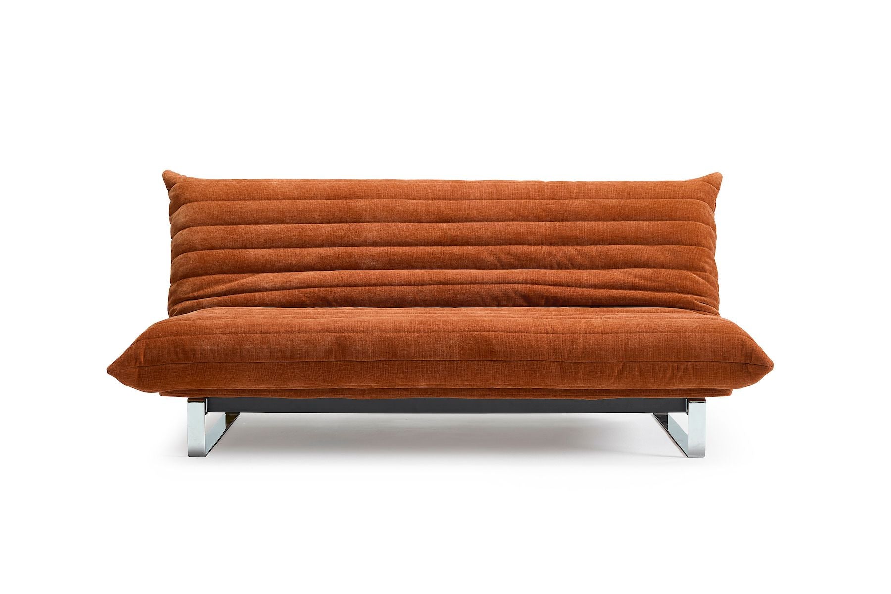 Divano letto matrimoniale sfoderabile Minimum Quiltus - 412 Esina Rust Orange