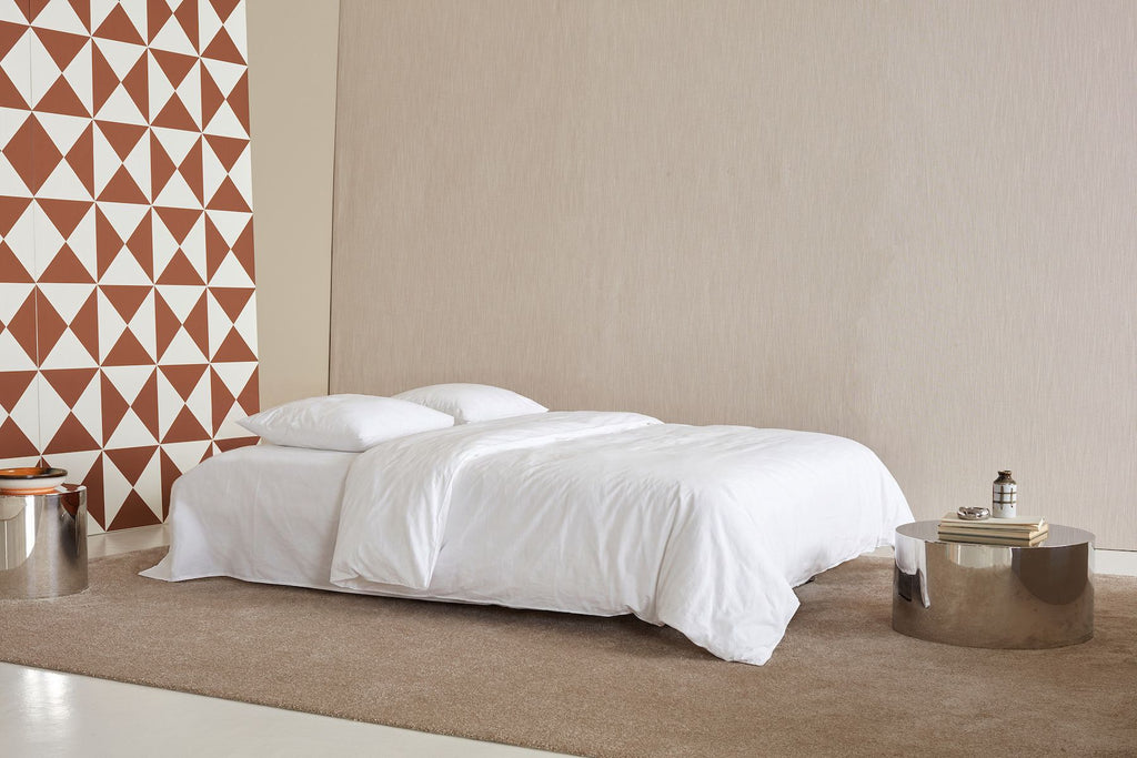 Divano letto matrimoniale sfoderabile Minimum Quiltus - 412 Esina Rust Orange