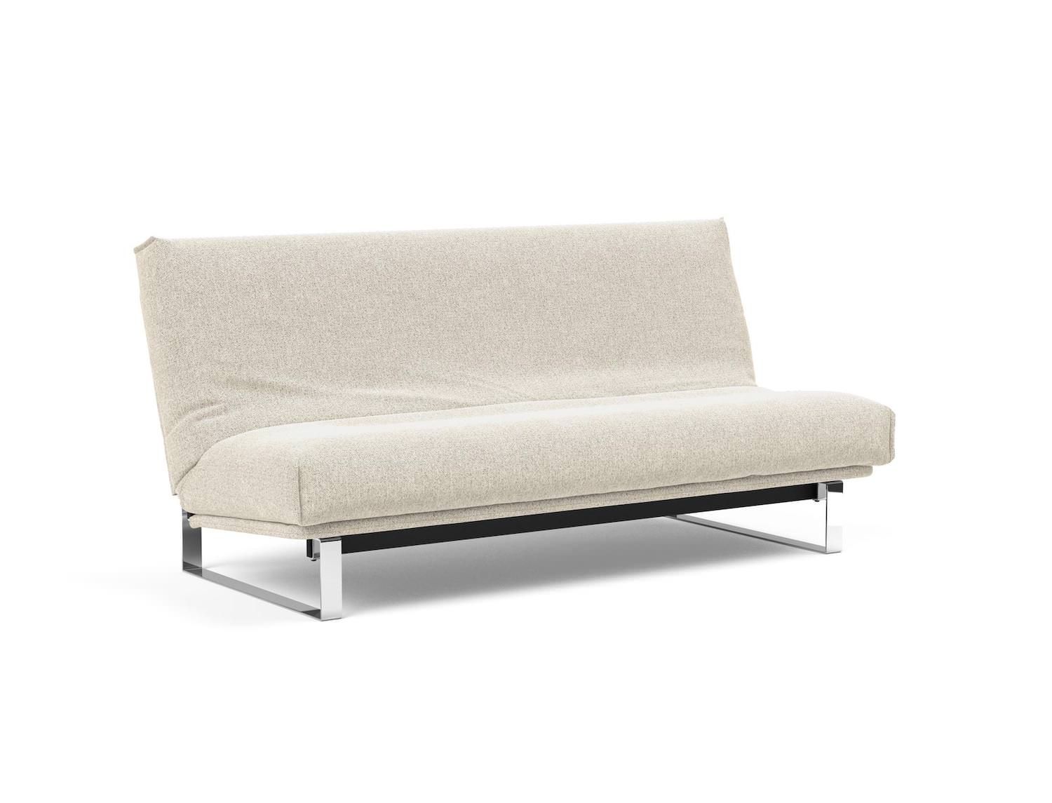 Divano letto matrimoniale Minimum sfoderabile 140 x 200 cm - 357 Taura, Off White