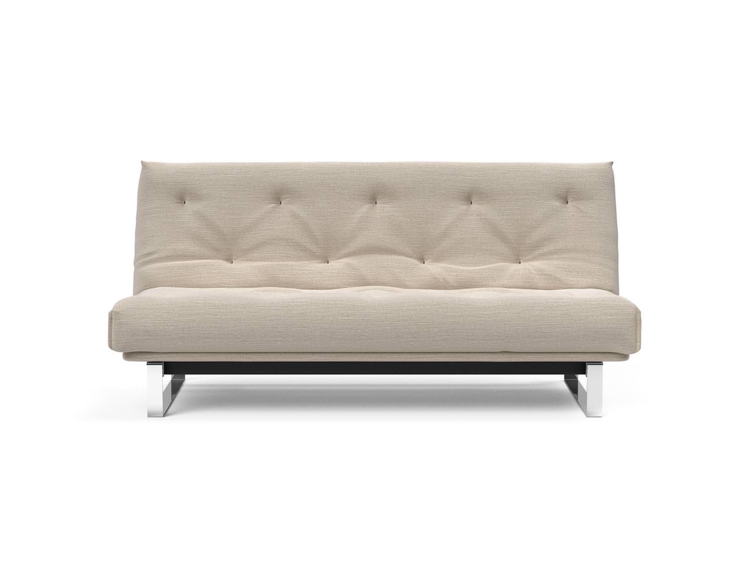 Divano letto matrimoniale uso quotidiano Minimum - 612 Blida, Sand Grey