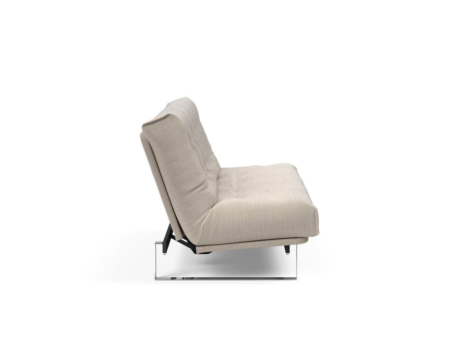 Divano letto matrimoniale uso quotidiano Minimum - 612 Blida, Sand Grey