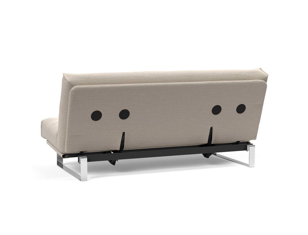 Divano letto matrimoniale uso quotidiano Minimum - 612 Blida, Sand Grey