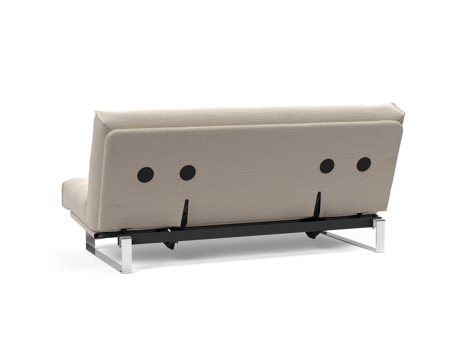 Divano letto matrimoniale uso quotidiano Minimum - 612 Blida, Sand Grey