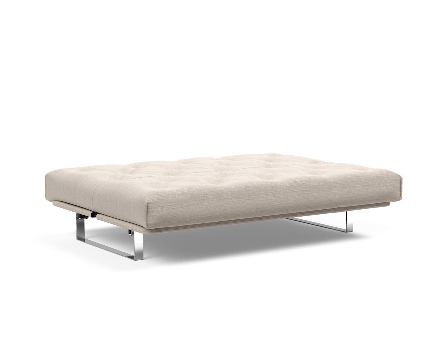 Divano letto matrimoniale uso quotidiano Minimum - 612 Blida, Sand Grey