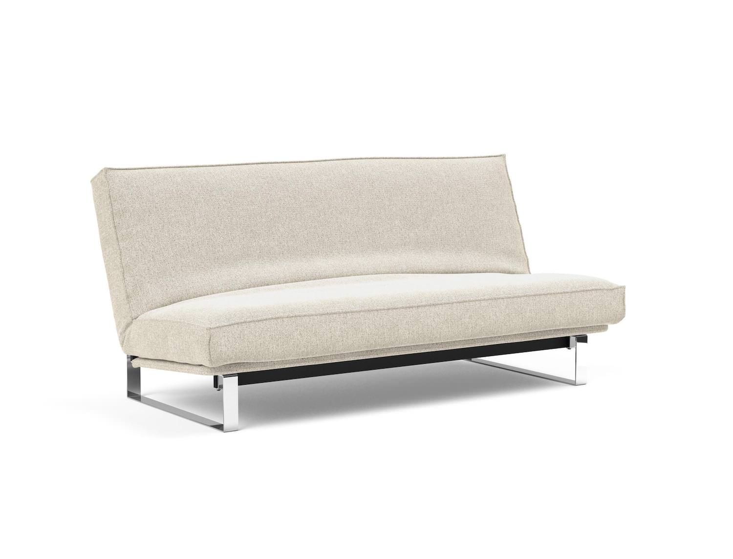 Divano letto matrimoniale Minimum sfoderabile 140 x 200 cm - 357 Taura, Off White