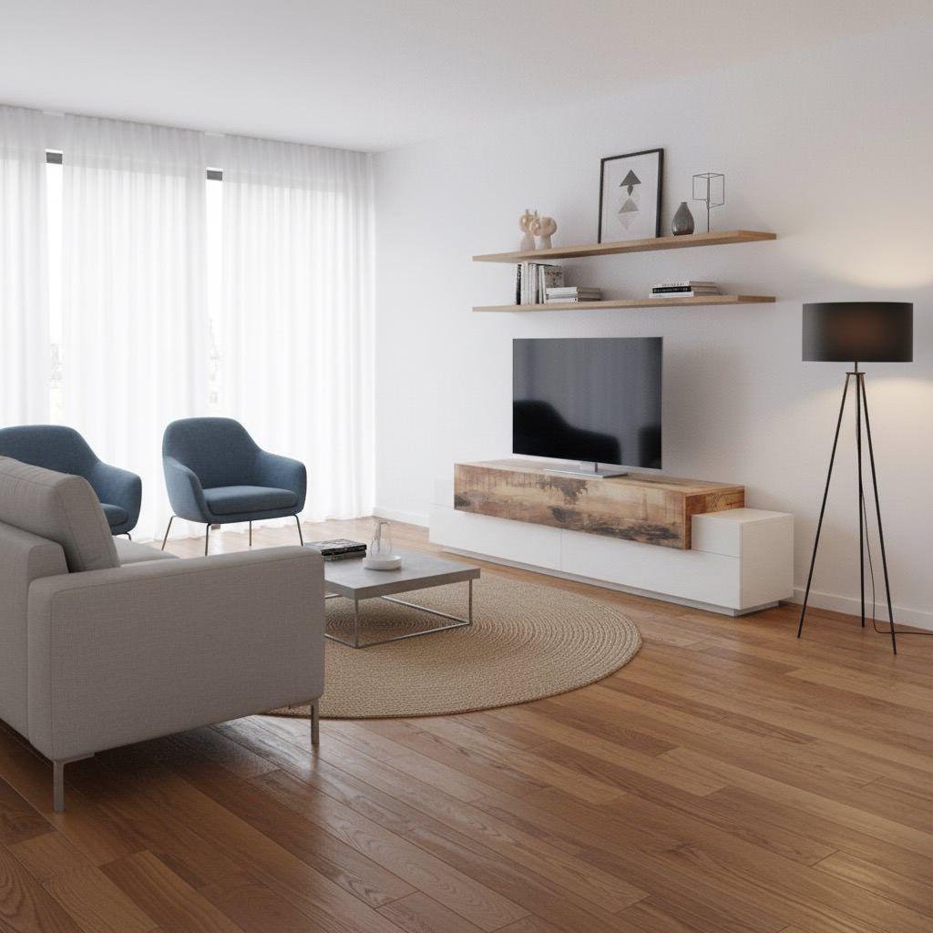 Mobile porta TV 200 cm laccato lucido Krisen Maple
