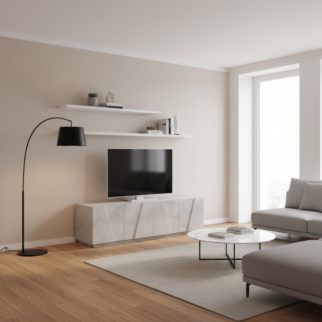 Mobile porta TV Taylor 4A Cement