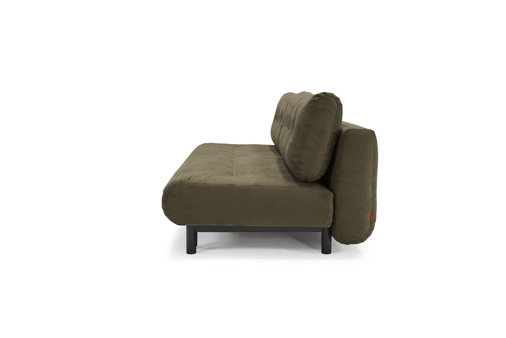 Divano letto matrimoniale design moderno Nabli - 316 Cordufine Pine Green
