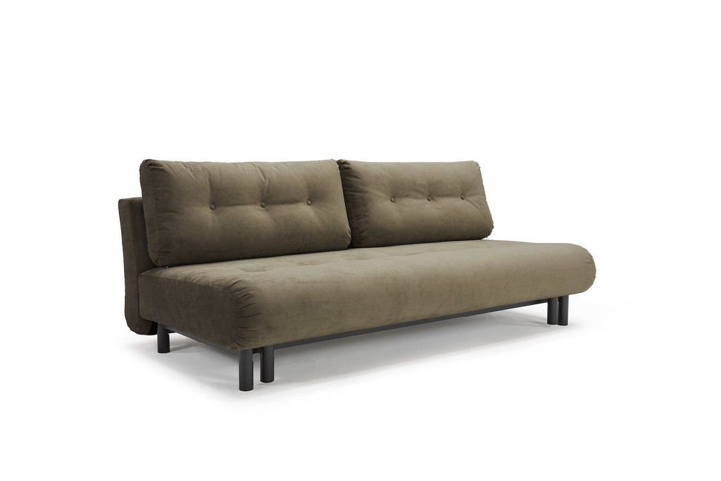 Divano letto matrimoniale design moderno Nabli - 316 Cordufine Pine Green