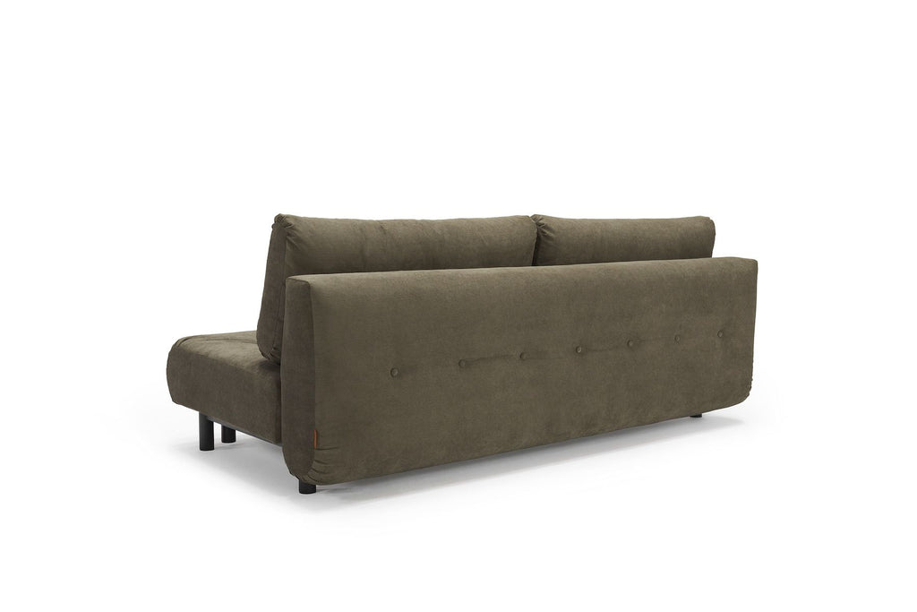 Divano letto matrimoniale design moderno Nabli - 316 Cordufine Pine Green