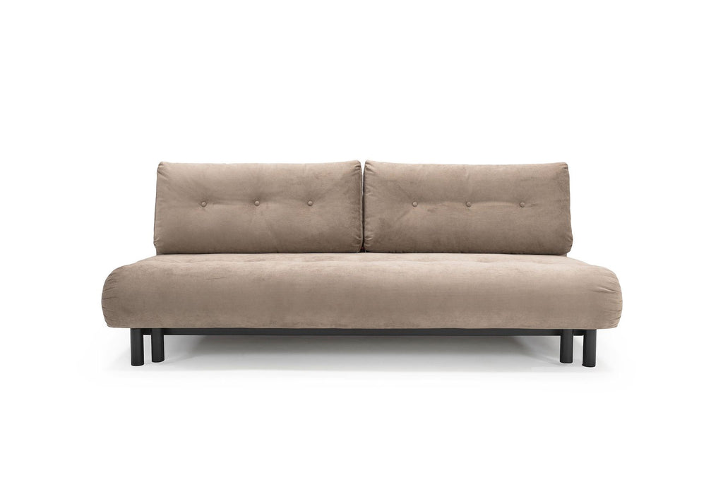 Divano letto matrimoniale design moderno Nabli - 318 Cordufine Beige