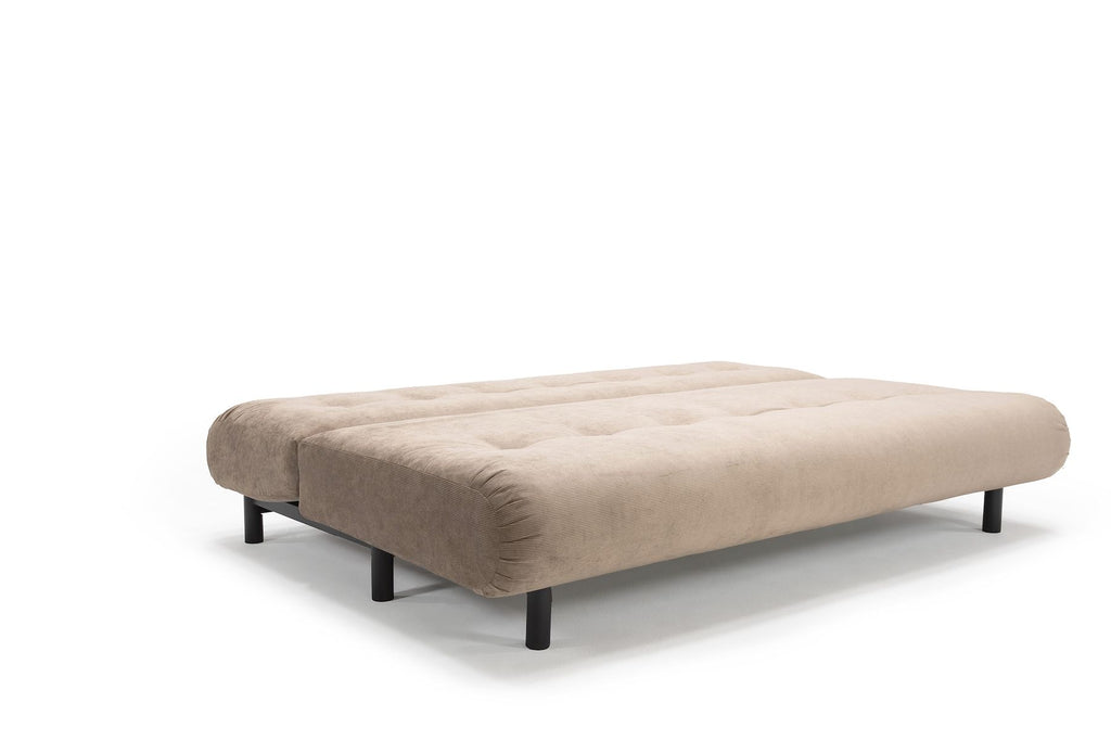 Divano letto matrimoniale design moderno Nabli - 318 Cordufine Beige