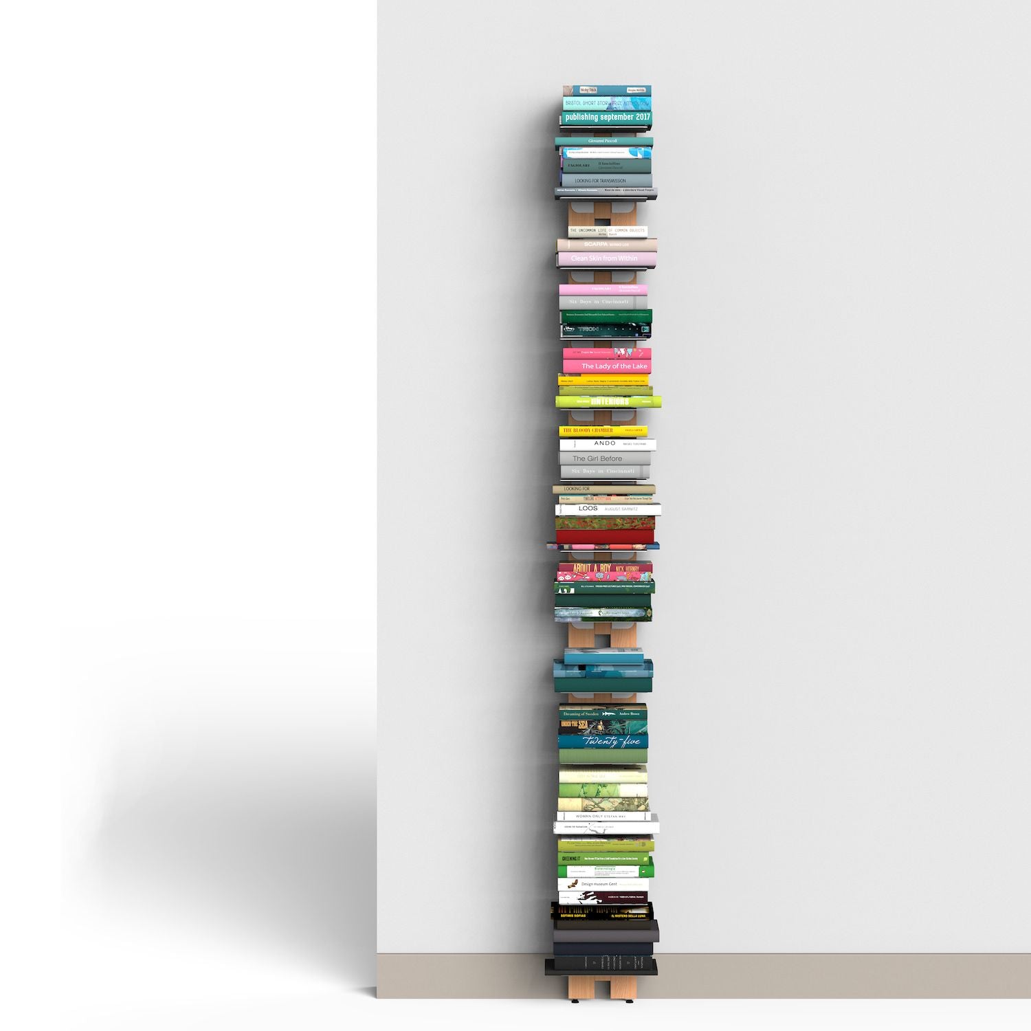 Libreria a muro a colonna Zia Ortensia