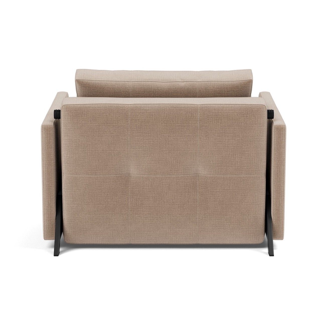 Poltrona letto con braccioli Cubed Arm 90 - 417 Esina Mocha